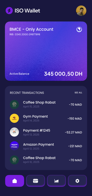 ISO-Wallet App
